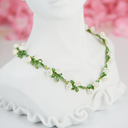 Lily Flower choker