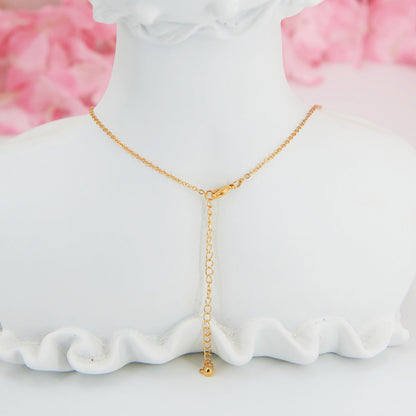 Petit Croissant pendant necklace