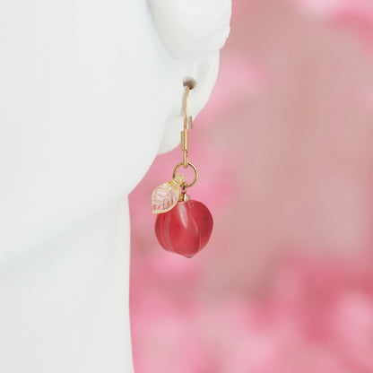 Sweet Peaches earrings