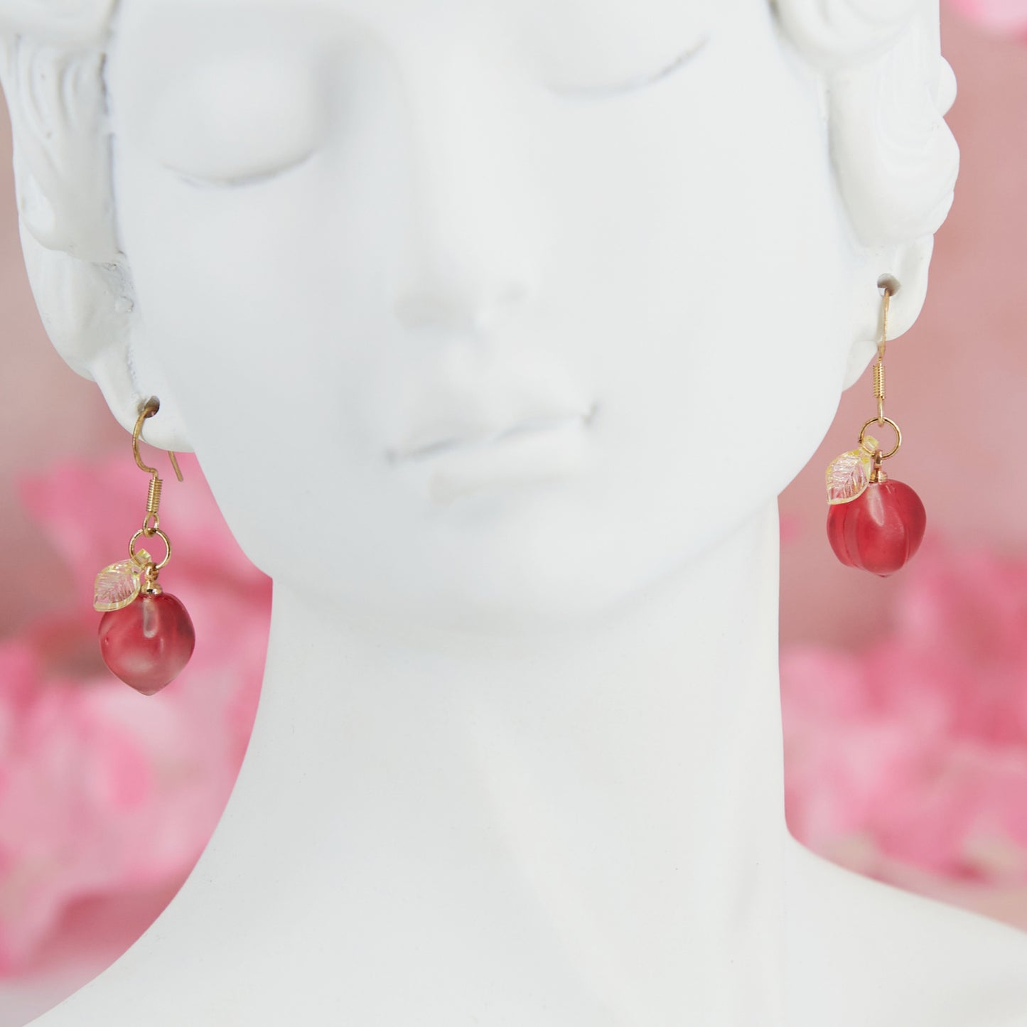 Sweet Peaches earrings